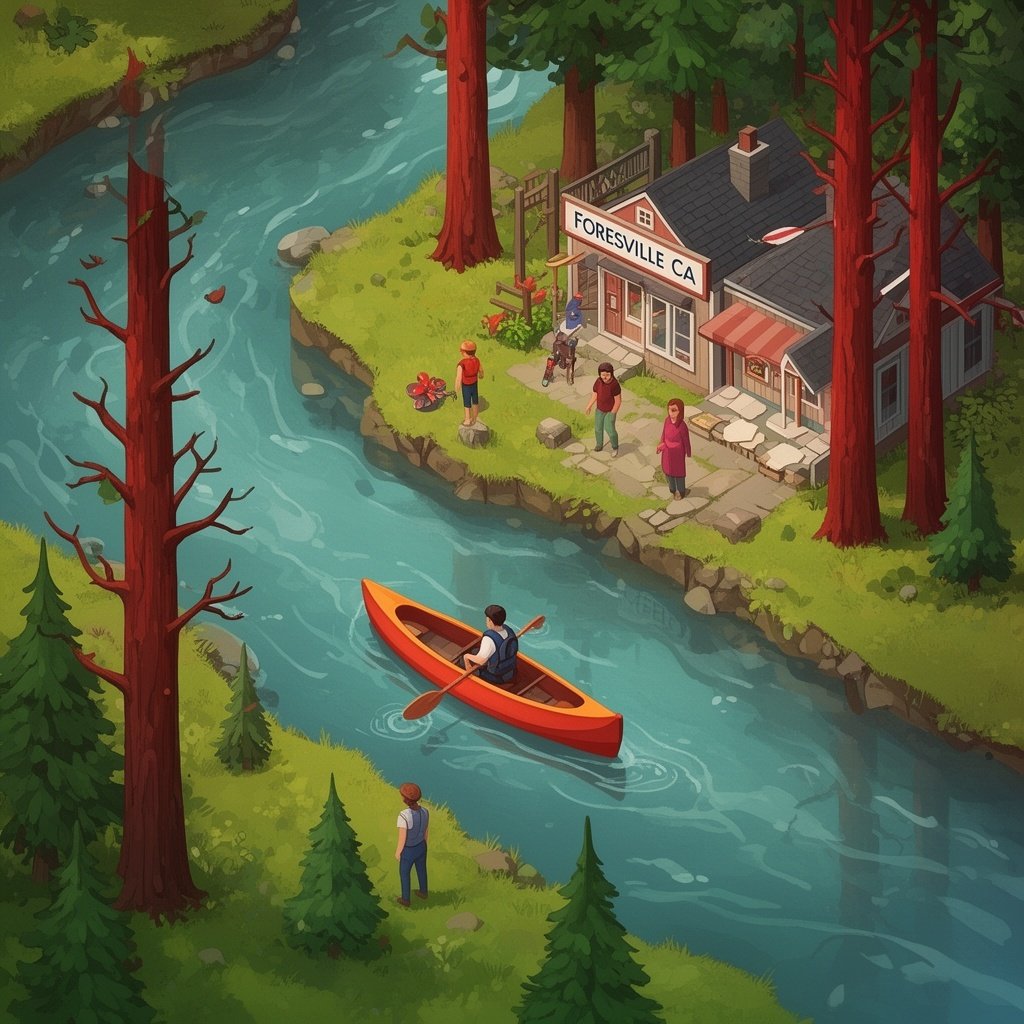 river cayac people red woods foresville ca