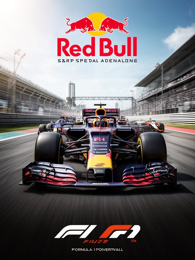Redbull F1 graphic poster Al
High-octane Al art capturing the speed, precision and adrenaline of Formula 1. ced it From futuristic concept cars to classic Grand Prix liveries, these digital creations spotlight today's champions, iconic red machines, silver arrows, papaya rockets and upcoming entries like Audi. Perfect for wallpapers, mood boards and motorsport inspiration. Formula 1 digital art • F1 concept design • Grand Prix Al artwork • motorsport render • racing poster • futuristic F1 car • next-gen race tech • supercar speed art • championship season visuals