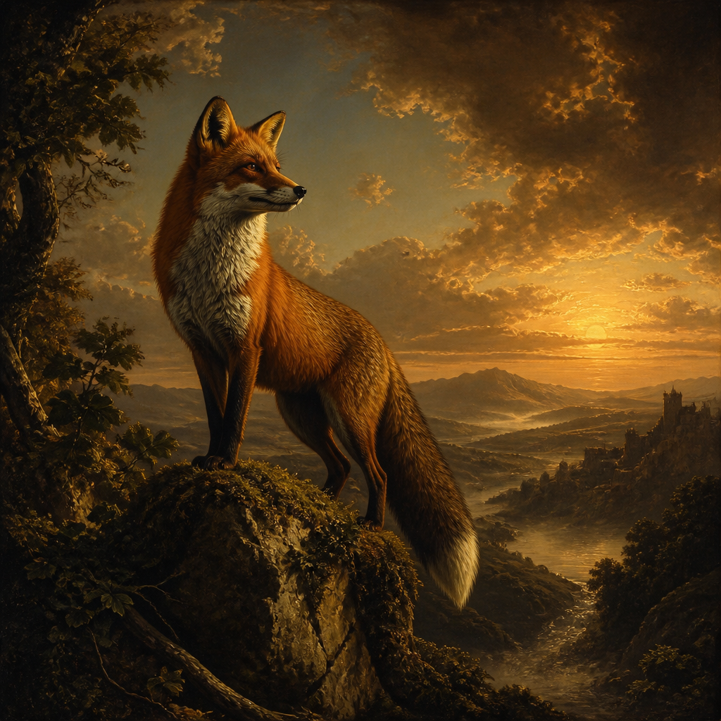 Baroque AI art style example