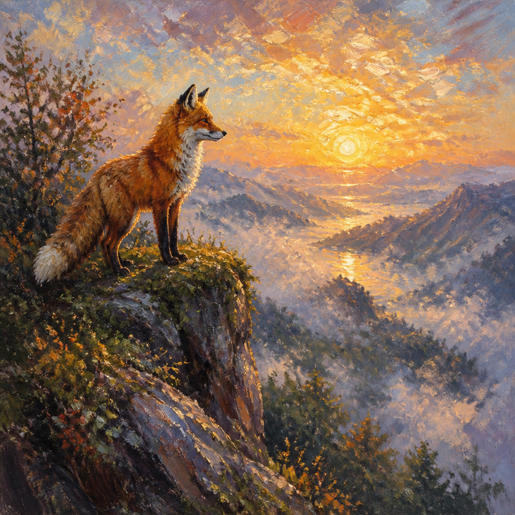 Impressionism AI art style example