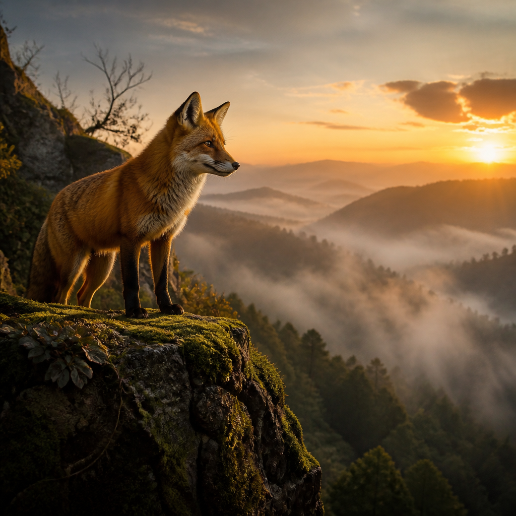 Photorealistic AI art style example