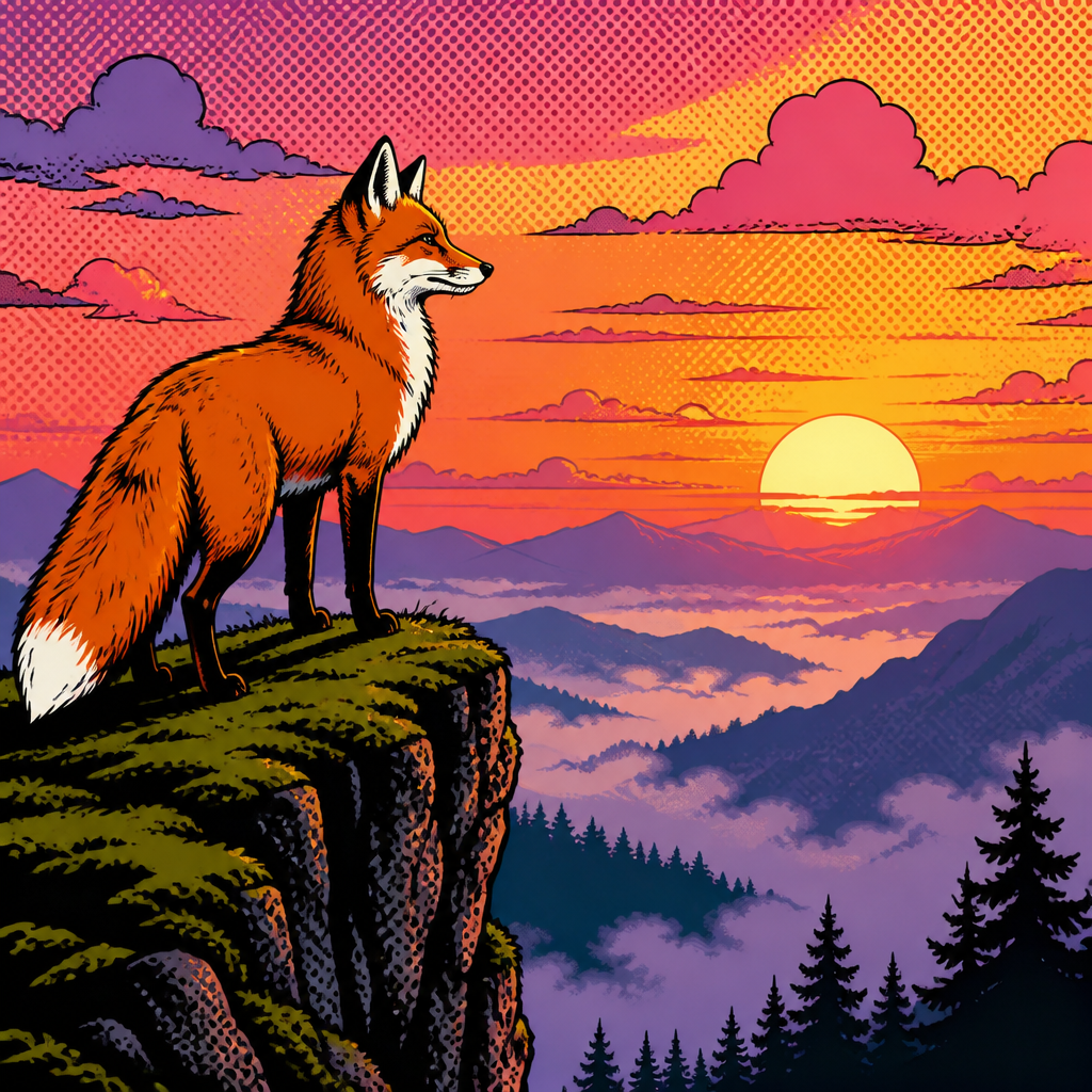 Pop Art AI art style example