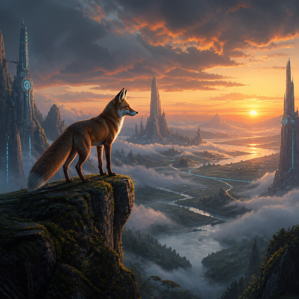 Sci-Fi AI art style example