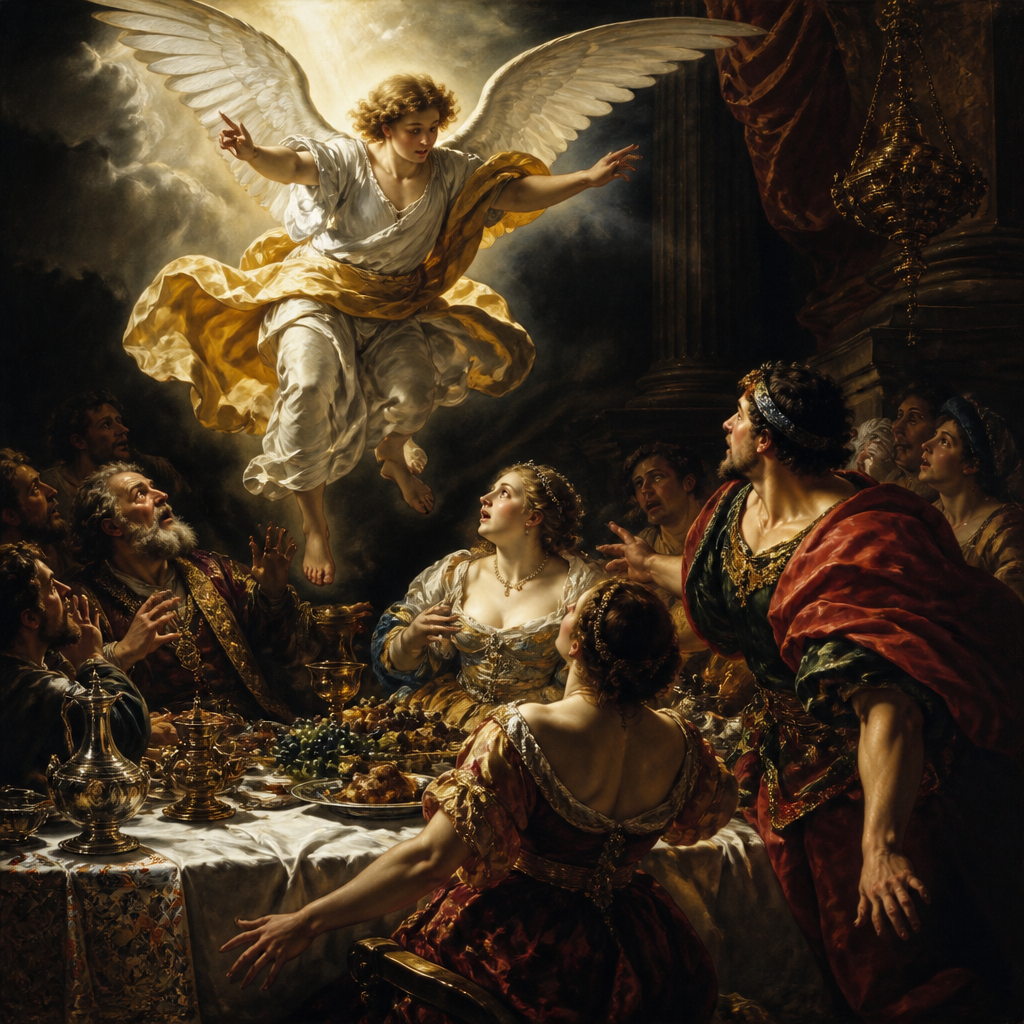 Baroque style AI art example