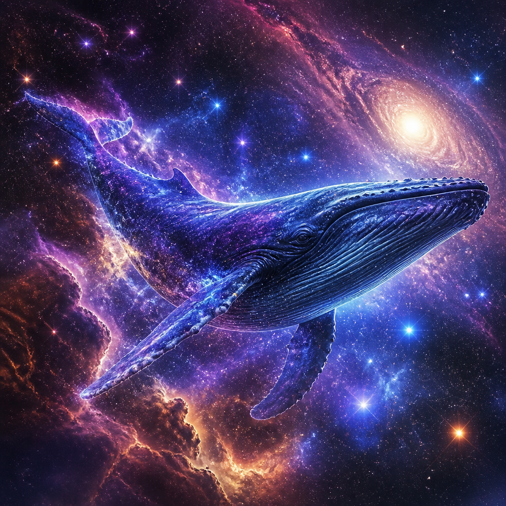 Cosmic AI art example
