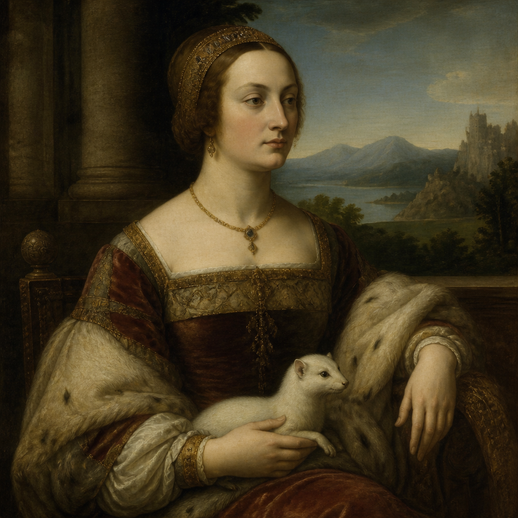 Renaissance style AI art example